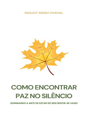 cover image of Como Encontrar Paz No Silêncio